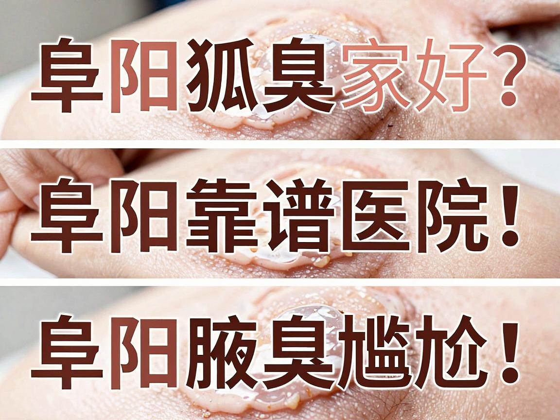 阜阳狐臭医院哪家好？三招教你挑对阜阳靠谱医院，告别腋臭尴尬