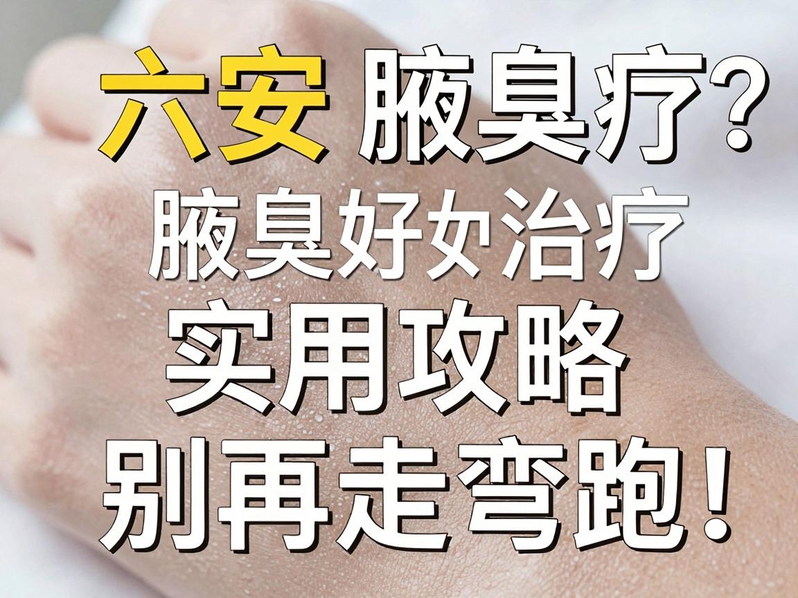 六安治疗腋臭哪里好？六安腋臭治疗实用攻略，别再走弯路
