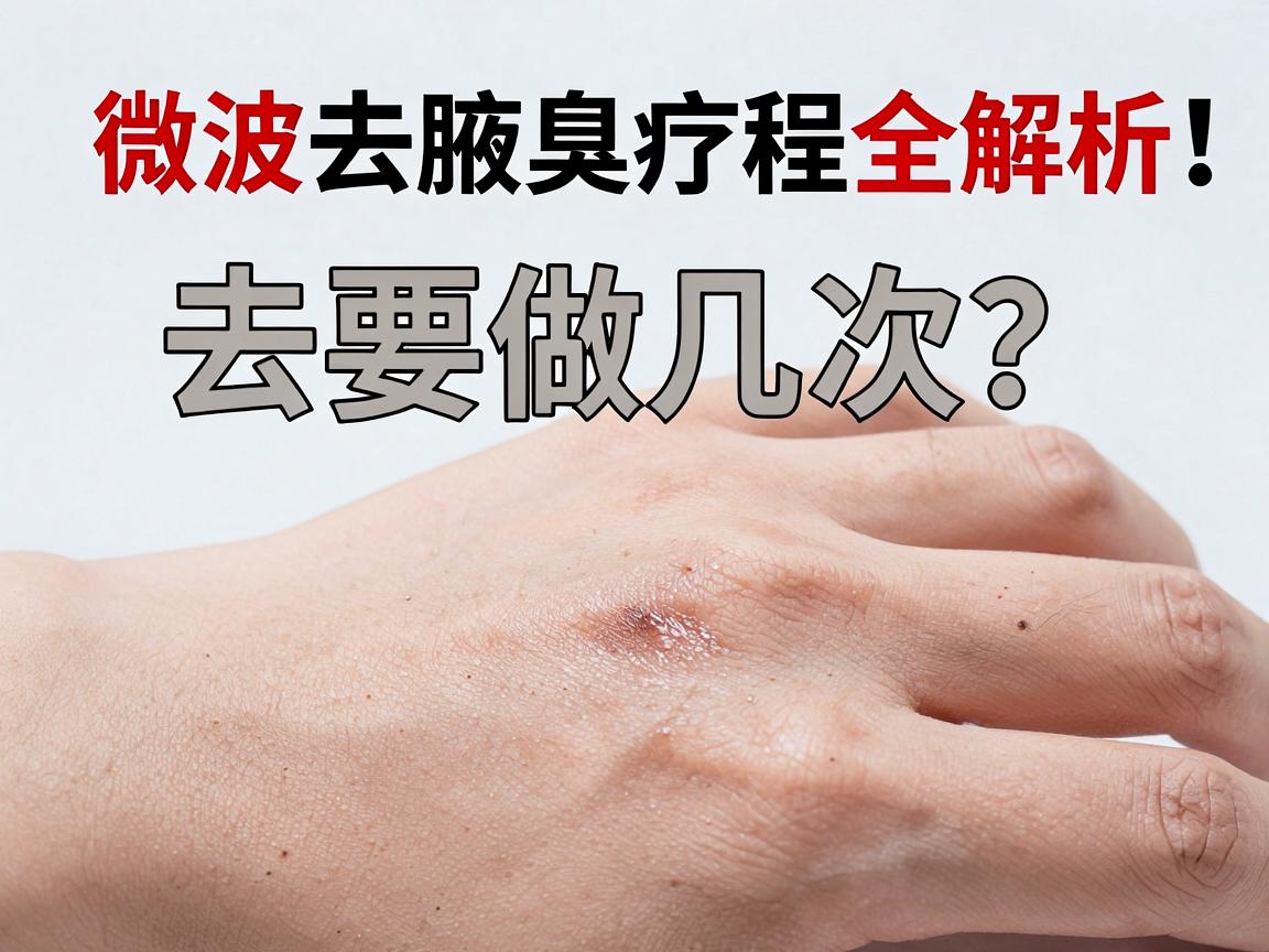 微波去腋臭要做几次？微波去腋臭疗程全解析，让你一次搞懂做几次才够
