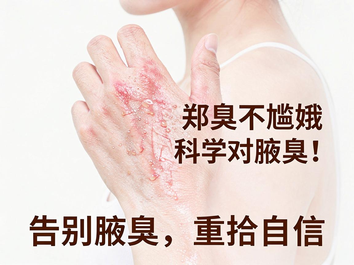 腋臭不尴尬，郑传娥医生教你科学应对腋臭，告别腋臭，重拾自信