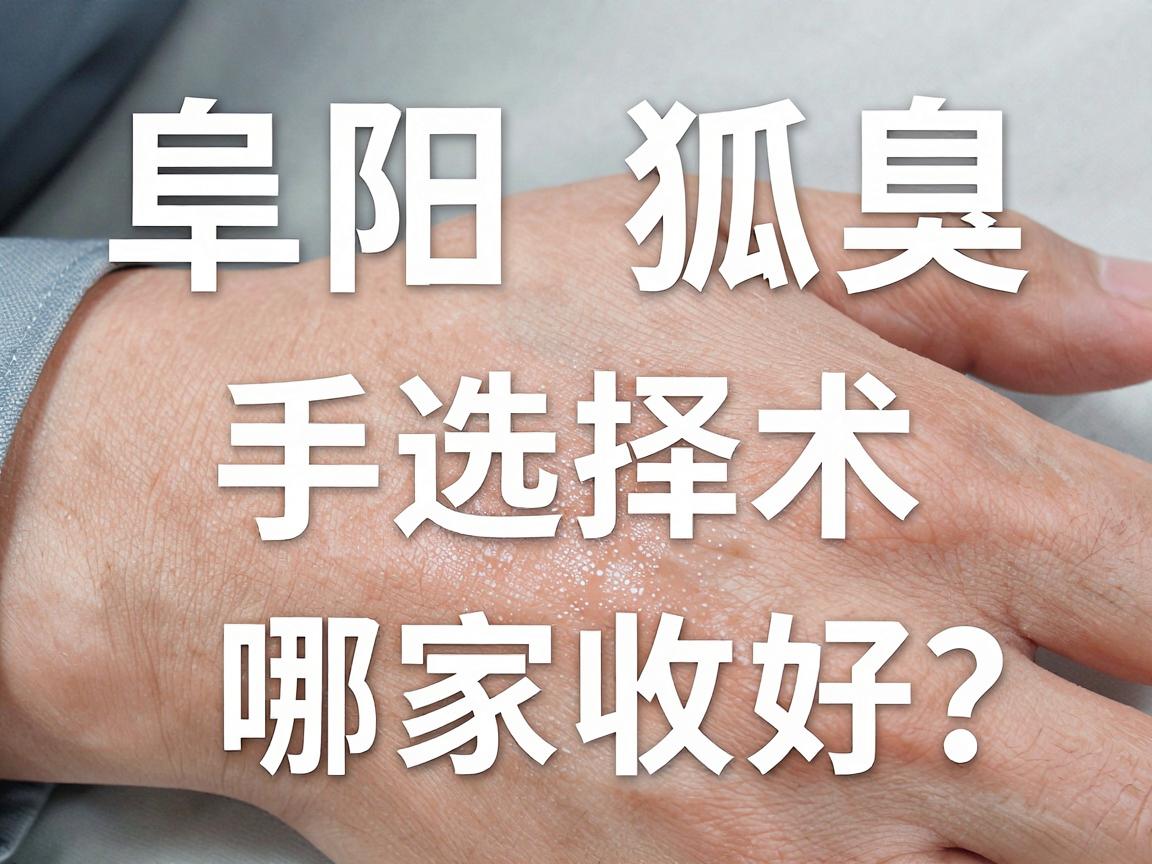 阜阳狐臭手术哪家好?这份阜阳狐臭手术医院选择指南请收好 阜阳狐臭手术哪家好?这份阜阳狐臭手术医院选择指南请收好
