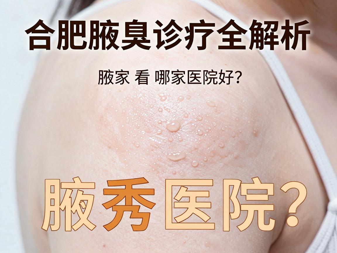 合肥看腋臭哪家医院好？腋秀医院靠谱吗？合肥腋臭诊疗全解析
