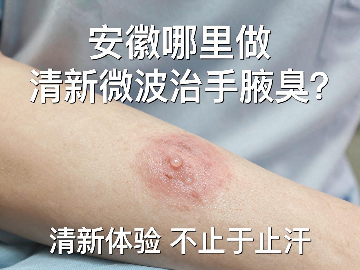 安徽哪里做清新微波手术？清新微波治疗腋臭，清新体验不止于止汗