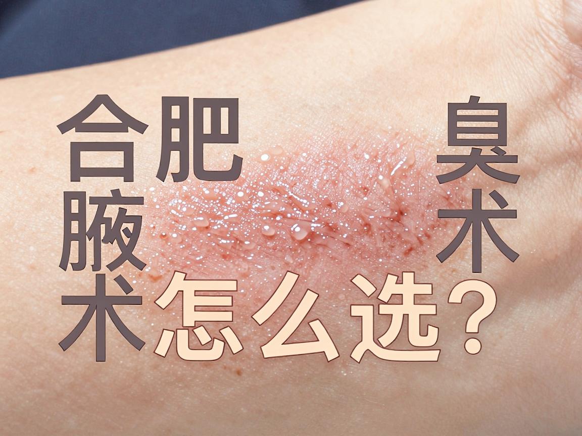 合肥腋臭手术怎么选?从腋臭手术到腋臭术后,这篇腋臭护理全攻略请收好 合肥腋臭手术怎么选?从腋臭手术到腋臭术后,这篇腋臭护理全攻略请收好