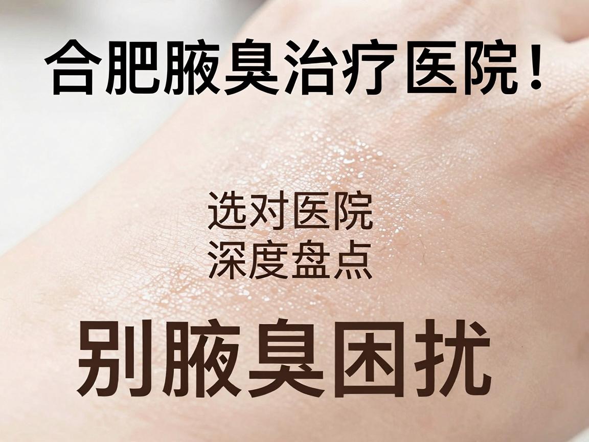 合肥腋臭治疗医院深度盘点,选对医院,告别腋臭困扰(合肥腋臭治疗必读) 合肥腋臭治疗医院深度盘点,选对医院,告别腋臭困扰(合肥腋臭治疗必读)