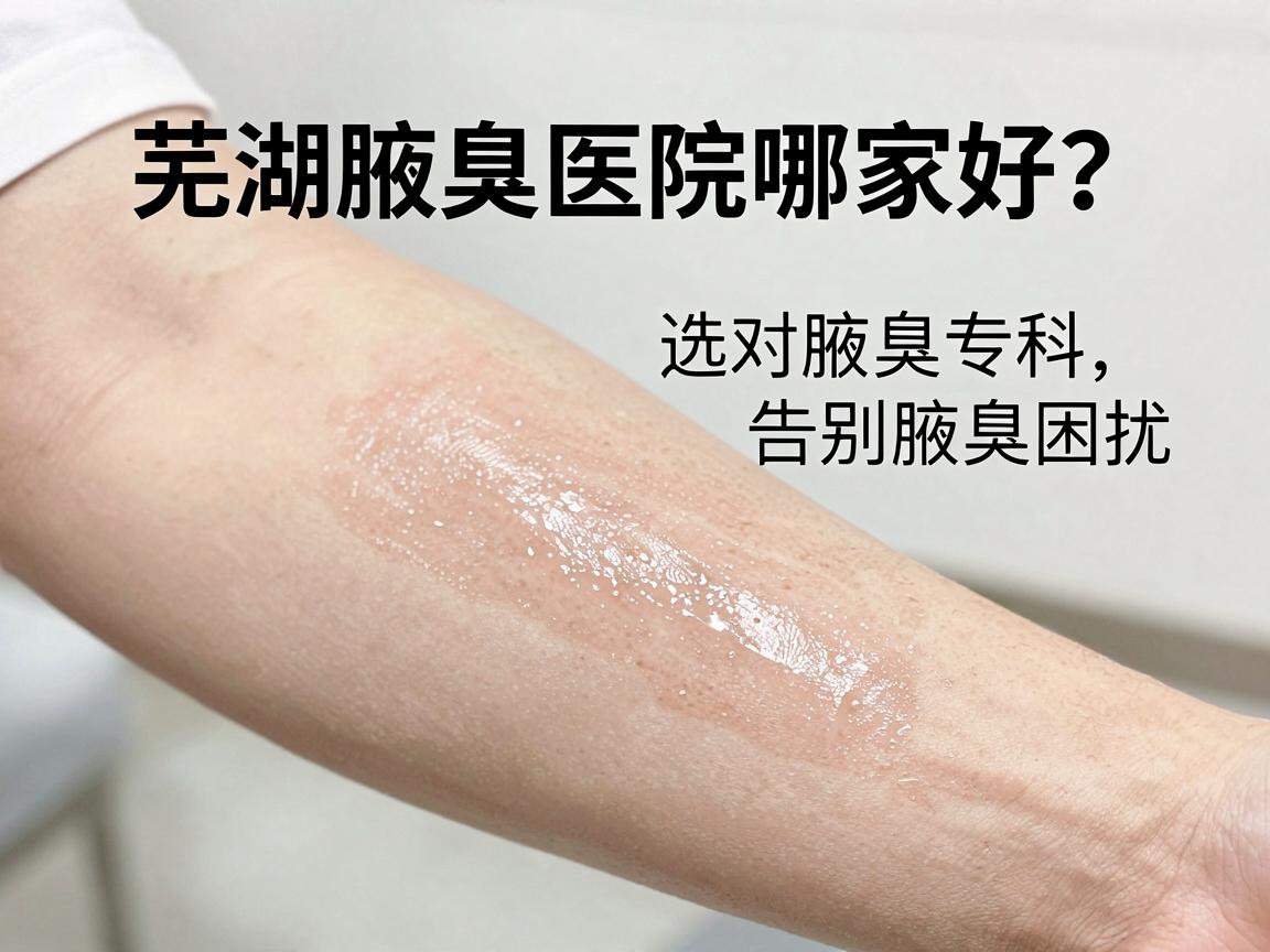 芜湖腋臭医院哪家好?选对腋臭专科,告别腋臭困扰 芜湖腋臭医院哪家好?选对腋臭专科,告别腋臭困扰