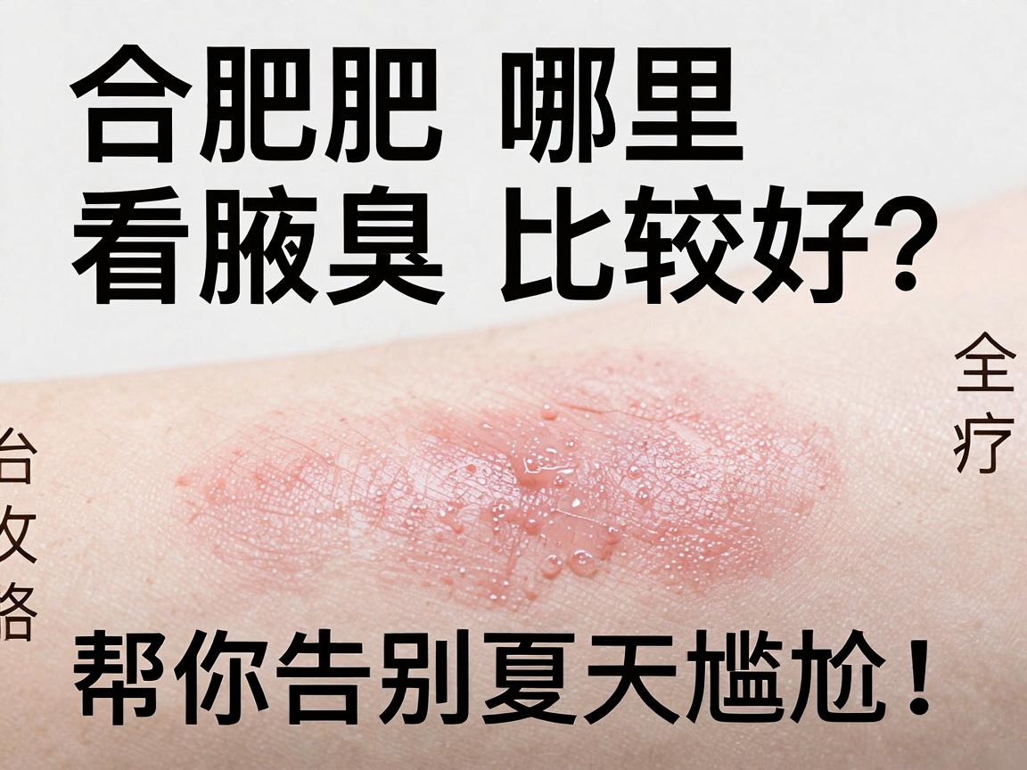 合肥哪里看腋臭比较好？合肥腋臭治疗全攻略，帮你告别夏天尴尬！