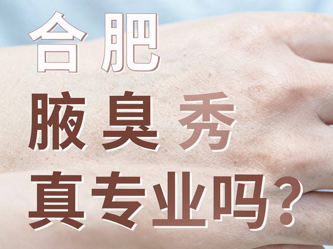 合肥腋秀腋臭医院专业吗?专业实力真专业吗?一篇讲透专业细节 合肥腋秀腋臭医院专业吗?专业实力真专业吗?一篇讲透专业细节