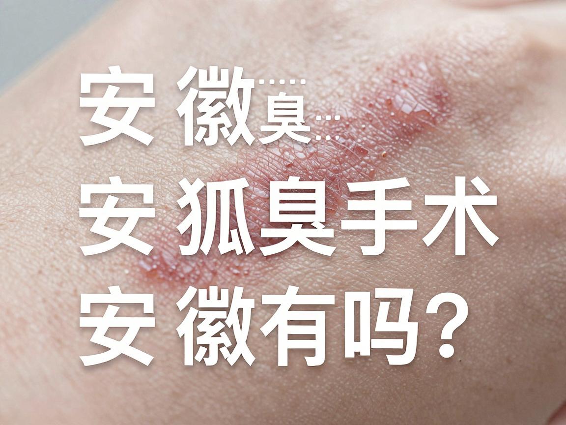 安徽狐臭手术哪里做?微波狐臭手术技术安徽有吗?深度解析安徽狐臭治疗方案 安徽狐臭手术哪里做?微波狐臭手术技术安徽有吗?深度解析安徽狐臭治疗方案