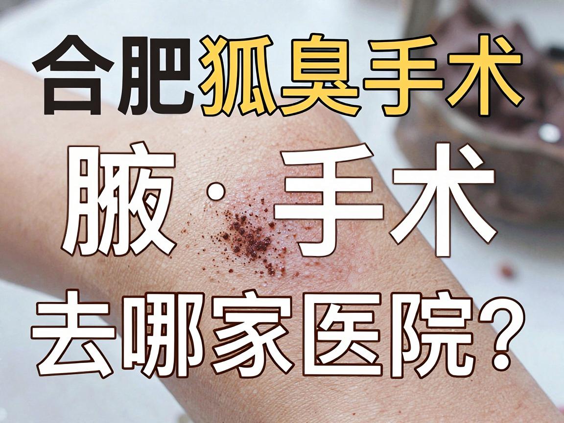合肥腋臭手术去哪家医院?这份合肥狐臭手术医院选择指南请收好 合肥腋臭手术去哪家医院?这份合肥狐臭手术医院选择指南请收好