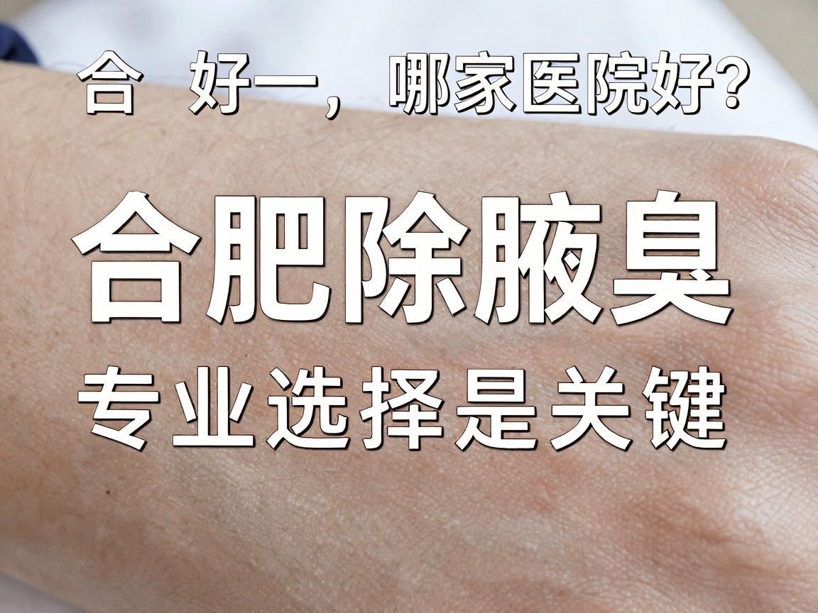 合肥除腋臭哪家医院好?合肥除腋臭,专业选择是关键 合肥除腋臭哪家医院好?合肥除腋臭,专业选择是关键
