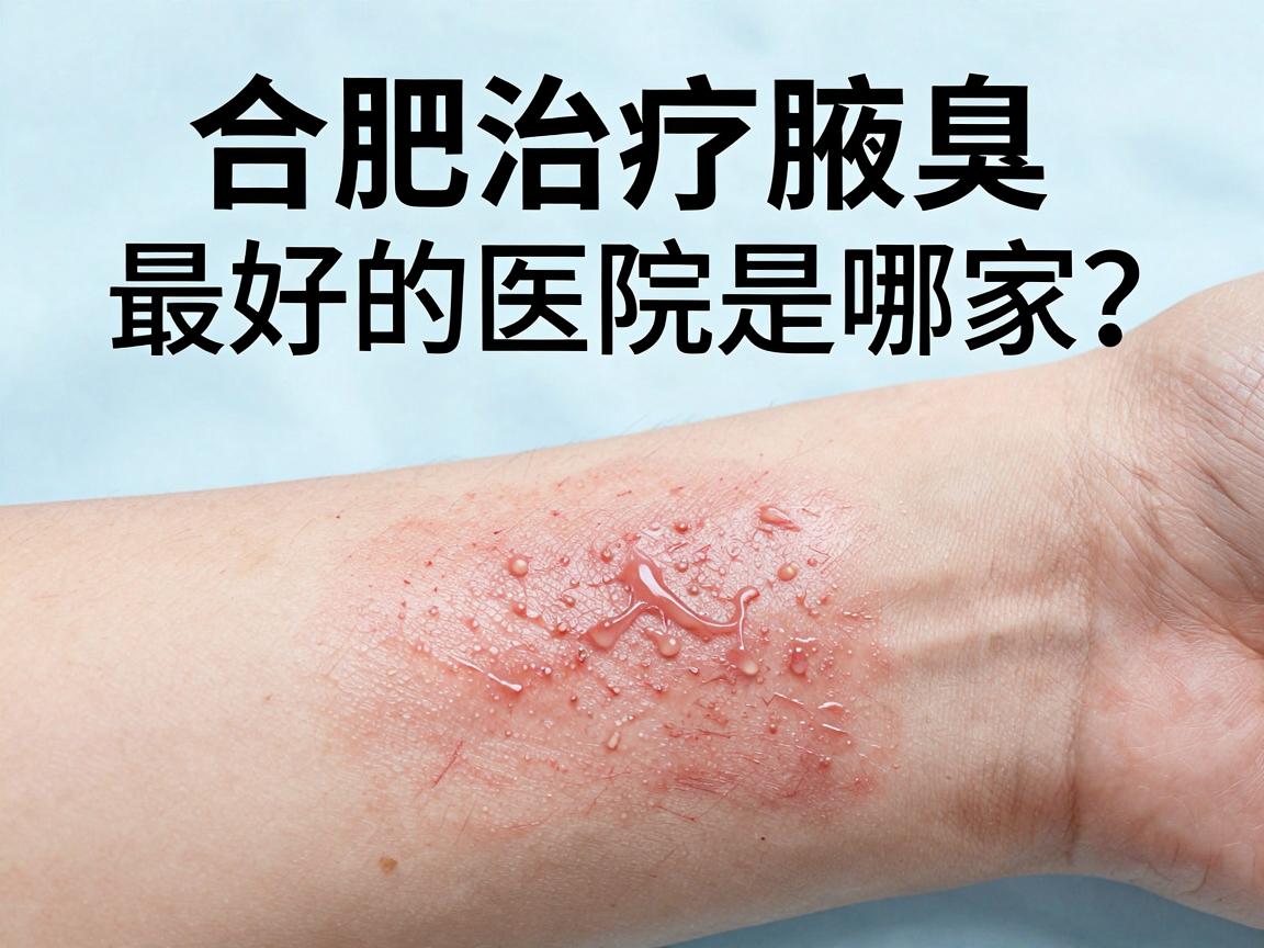 合肥治疗腋臭最好的医院是哪家？深度解析腋臭治疗医院的选择关键