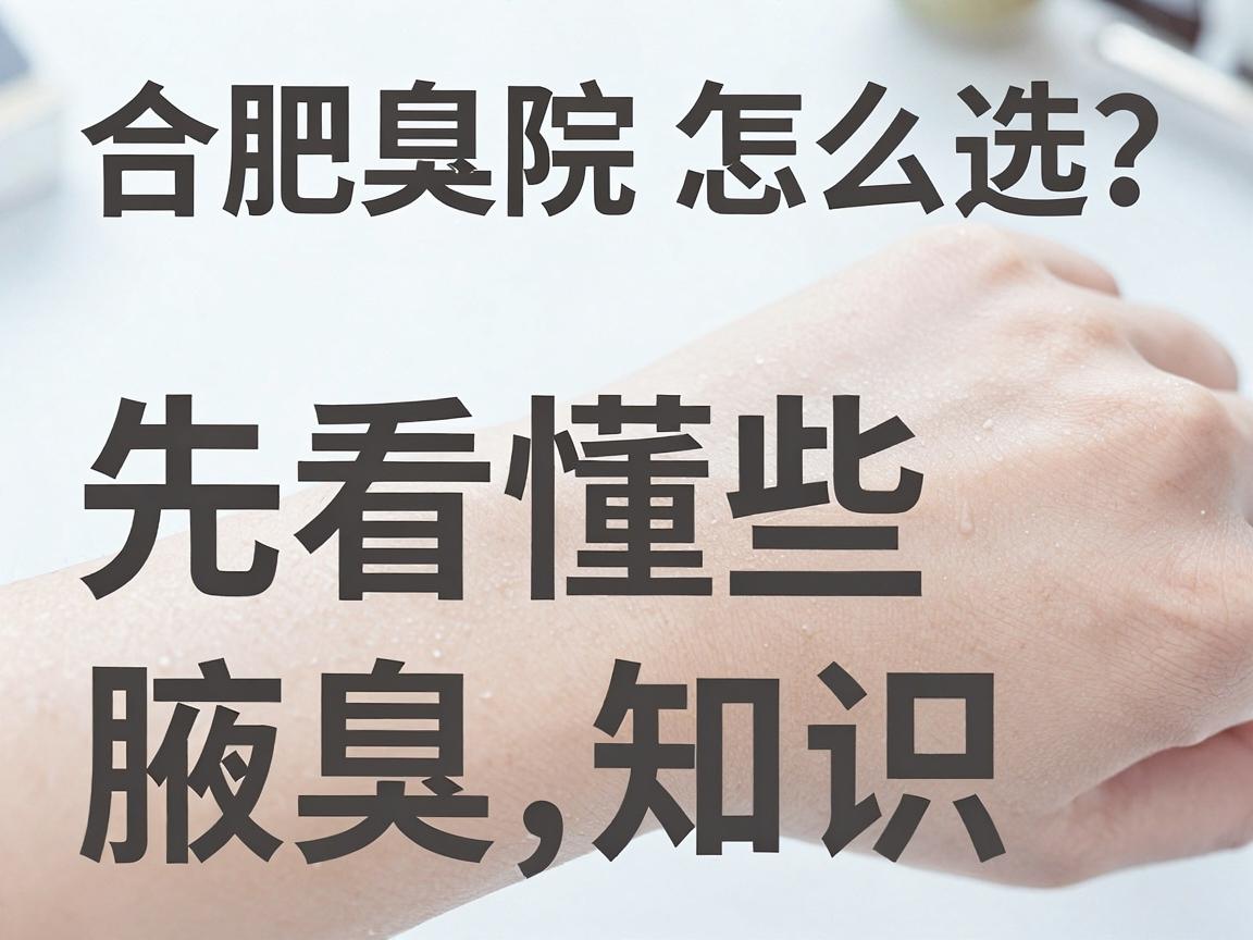 合肥腋臭医院怎么选?先看懂这些腋臭知识,再对比腋臭技术 合肥腋臭医院怎么选?先看懂这些腋臭知识,再对比腋臭技术