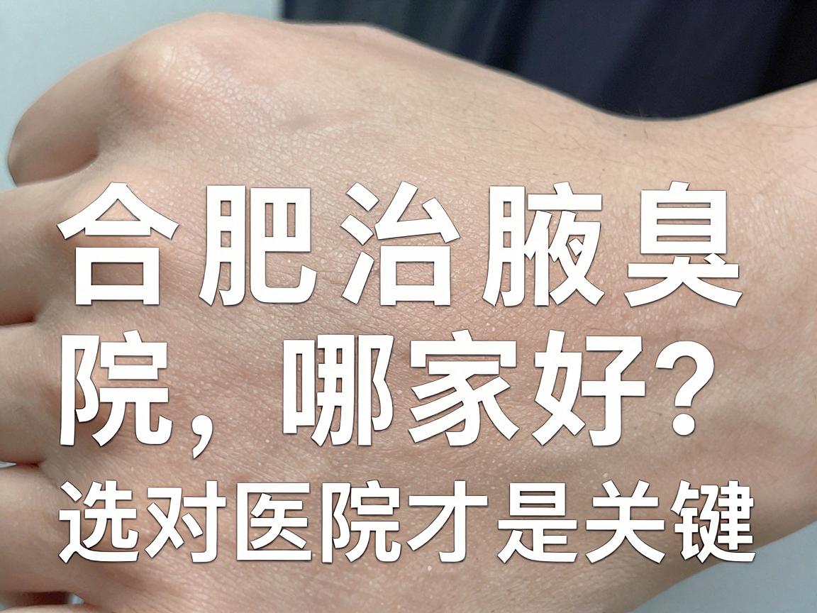 合肥腋臭医院哪家好?合肥治腋臭,选对医院才是关键 合肥腋臭医院哪家好?合肥治腋臭,选对医院才是关键