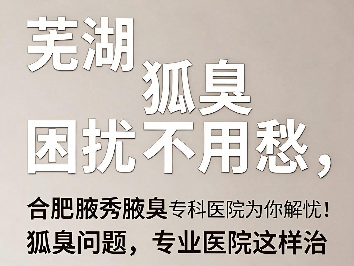芜湖狐臭困扰不用愁,合肥腋秀腋臭专科医院为你解忧,狐臭问题,专业医院这样治 芜湖狐臭困扰不用愁,合肥腋秀腋臭专科医院为你解忧,狐臭问题,专业医院这样治