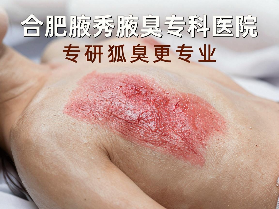 合肥狐臭手术哪家医院好？合肥腋秀腋臭专科医院，专研狐臭更专业