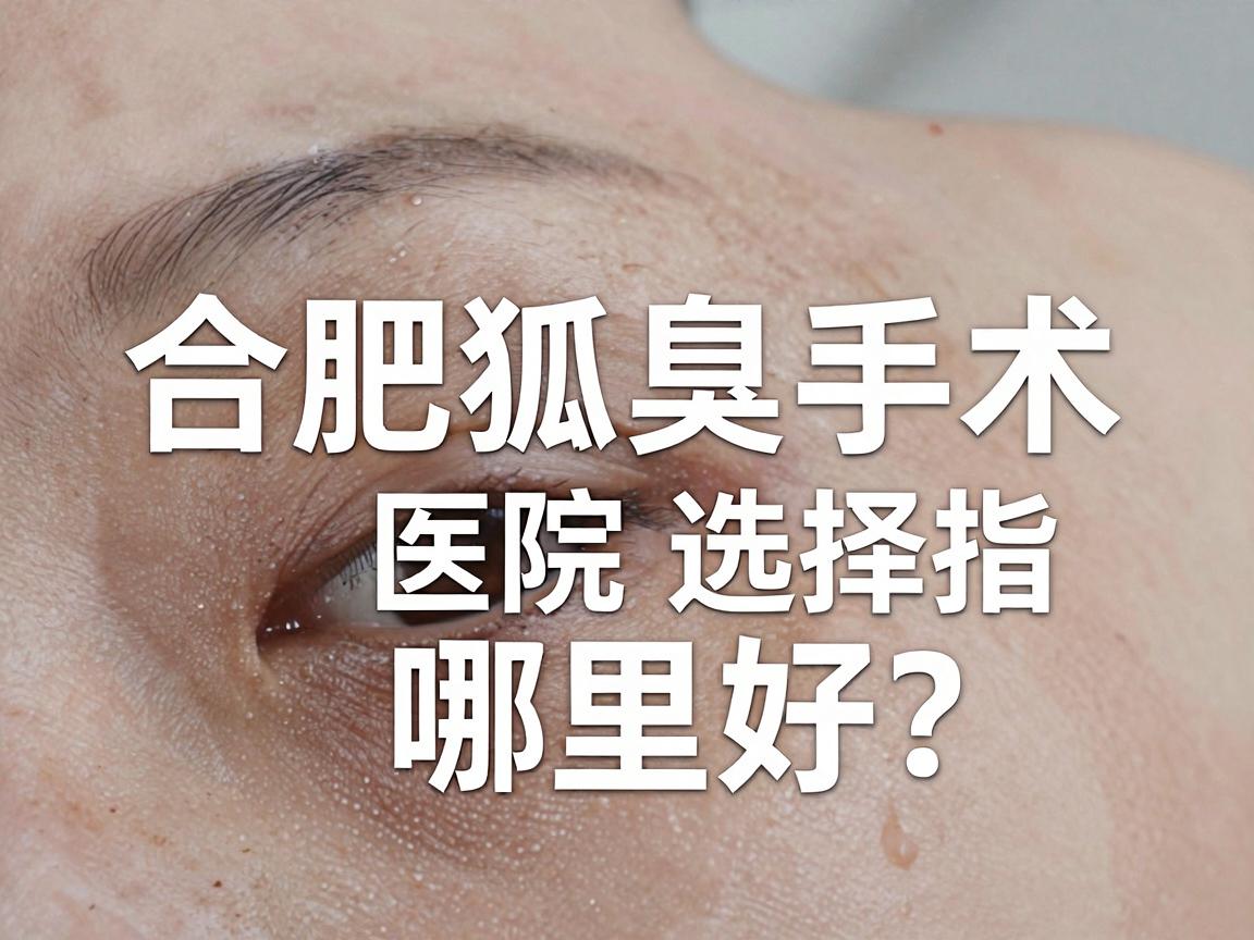 合肥狐臭手术哪里好?合肥狐臭手术医院选择指南 合肥狐臭手术哪里好?合肥狐臭手术医院选择指南