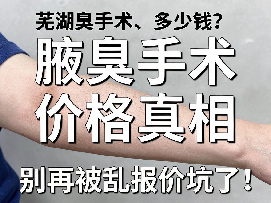 芜湖腋臭手术多少钱?腋臭手术价格真相大揭秘!别再被乱报价坑了! 芜湖腋臭手术多少钱?腋臭手术价格真相大揭秘!别再被乱报价坑了!