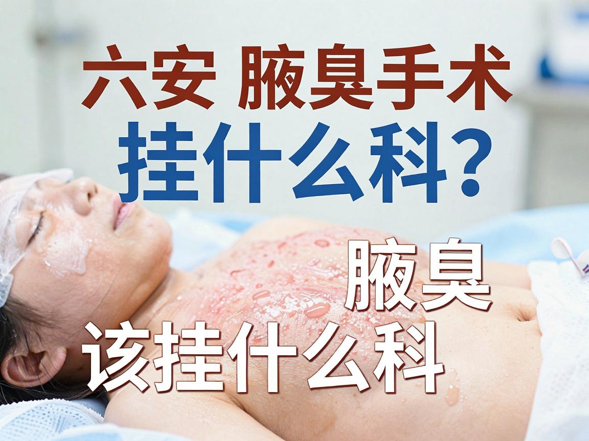 六安腋臭手术挂什么科?这篇科普告诉你腋臭该挂什么科最靠谱 六安腋臭手术挂什么科?这篇科普告诉你腋臭该挂什么科最靠谱