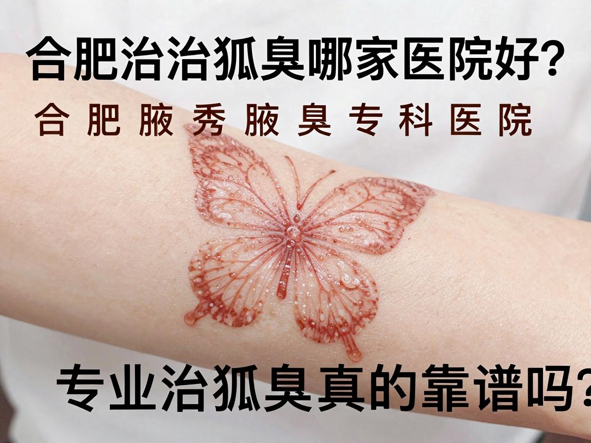 合肥治狐臭哪家医院好？合肥腋秀腋臭专科医院，专业治狐臭真的靠谱吗？