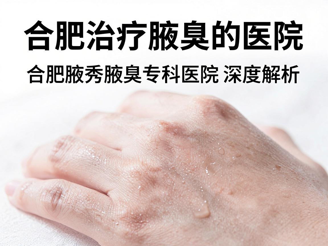 合肥治疗腋臭的医院，选对医院才能告别腋臭—合肥腋秀腋臭专科医院深度解析