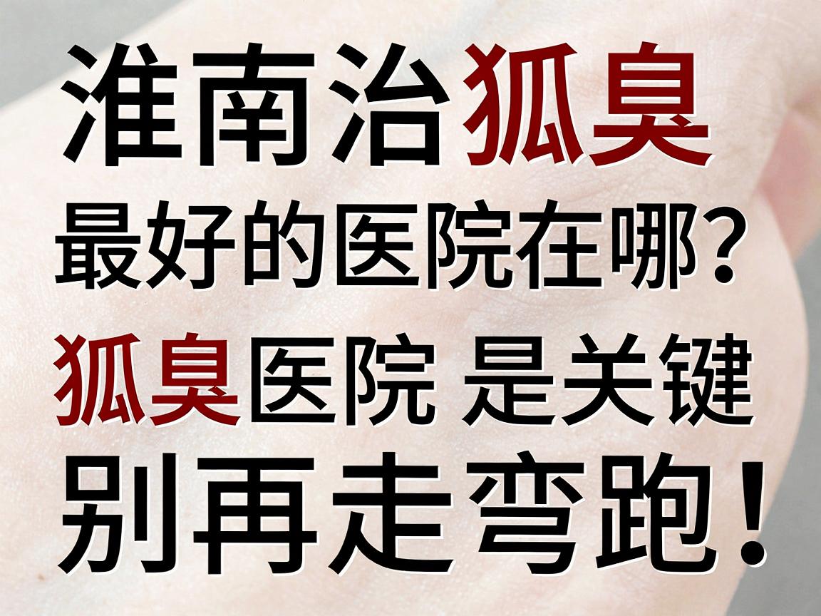 淮南治狐臭最好的医院在哪?治狐臭选对医院是关键,别再走弯路 淮南治狐臭最好的医院在哪?治狐臭选对医院是关键,别再走弯路