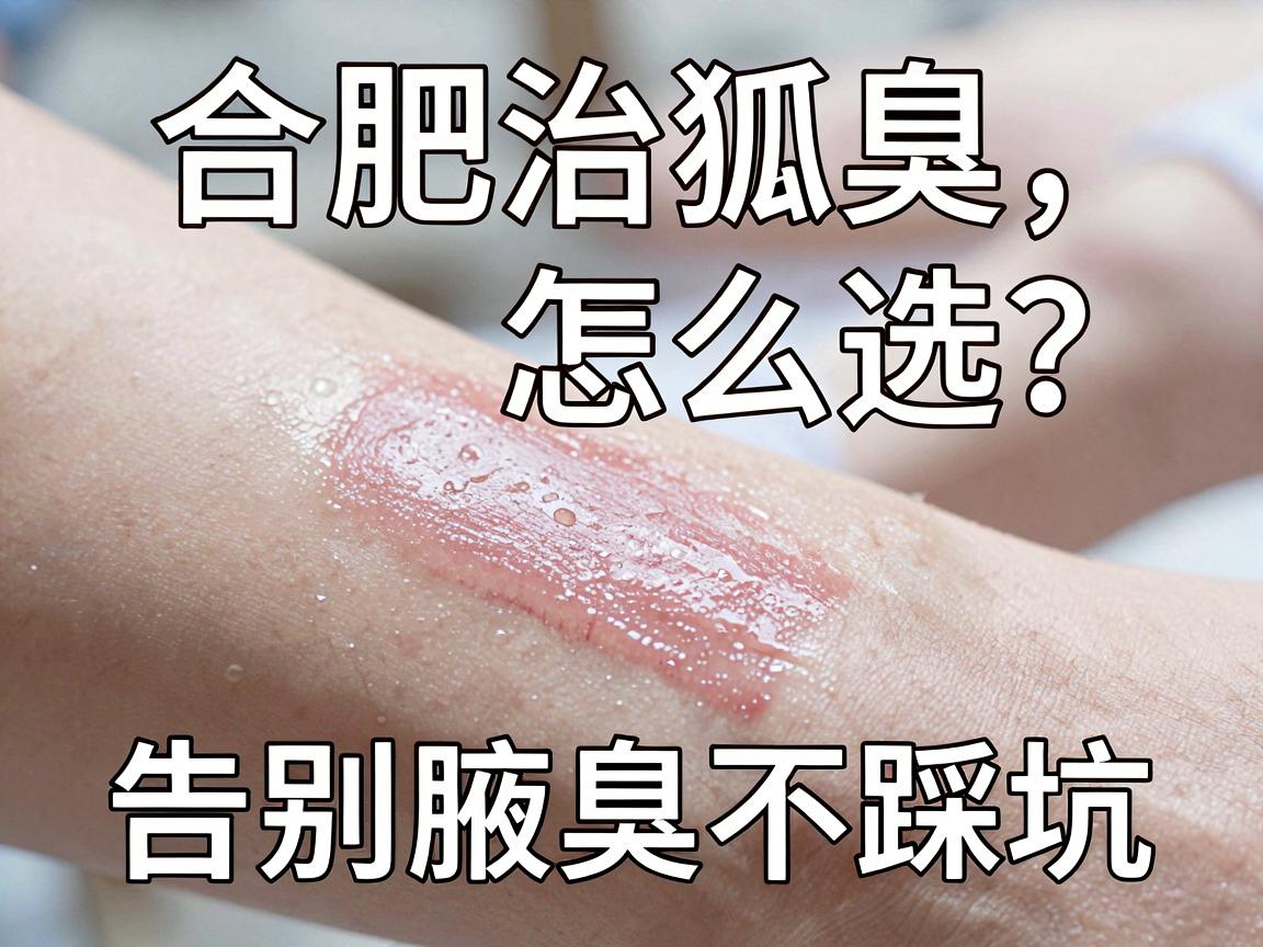 合肥治狐臭医院怎么选?选对医院,告别腋臭不踩坑 合肥治狐臭医院怎么选?选对医院,告别腋臭不踩坑