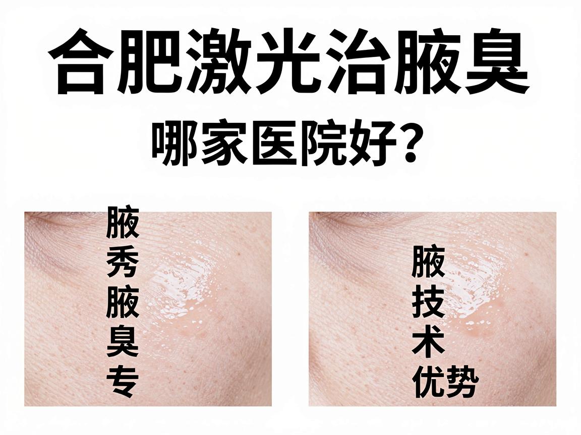合肥激光治腋臭,哪家医院好?深度对比合肥腋秀腋臭专科的技术优势 合肥激光治腋臭,哪家医院好?深度对比合肥腋秀腋臭专科的技术优势