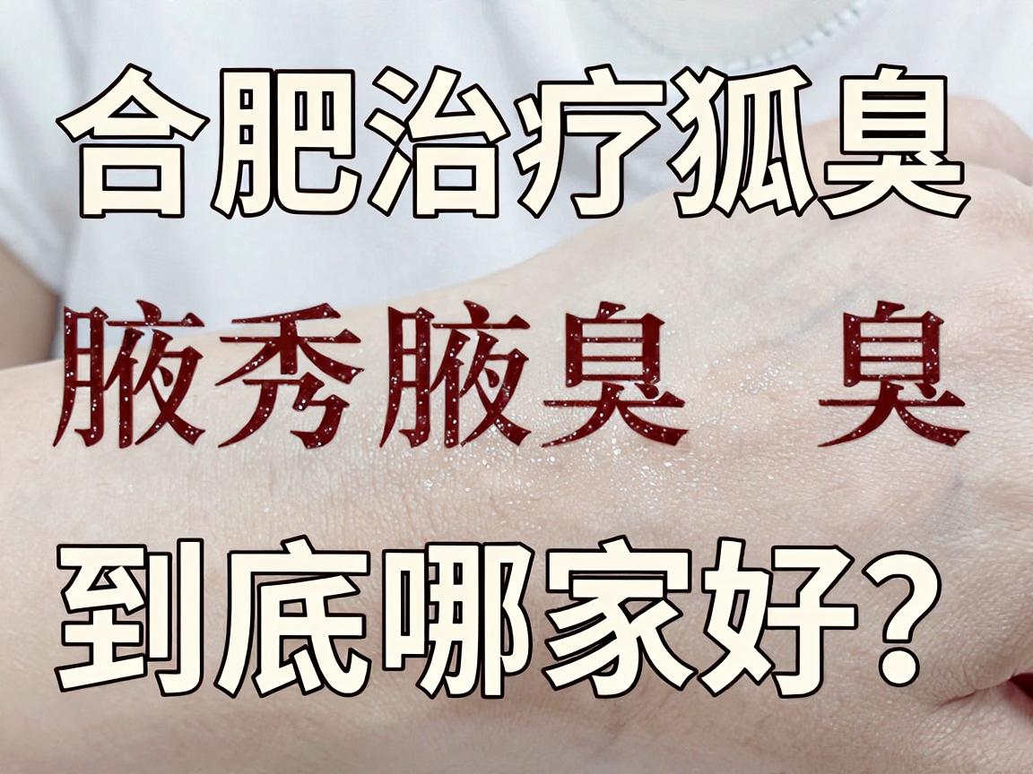合肥治疗狐臭,到底哪家好?合肥腋秀腋臭专科带你避坑 合肥治疗狐臭,到底哪家好?合肥腋秀腋臭专科带你避坑