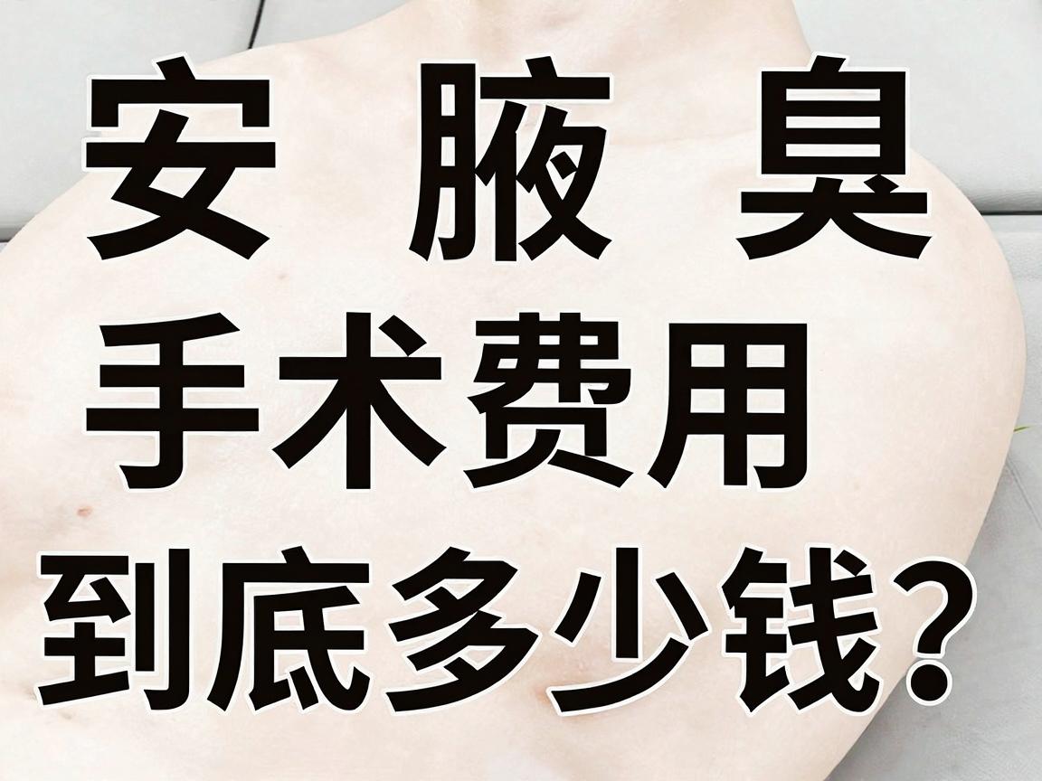 六安腋臭手术多少钱?手术费用到底多少钱?这份费用明细请收好 六安腋臭手术多少钱?手术费用到底多少钱?这份费用明细请收好