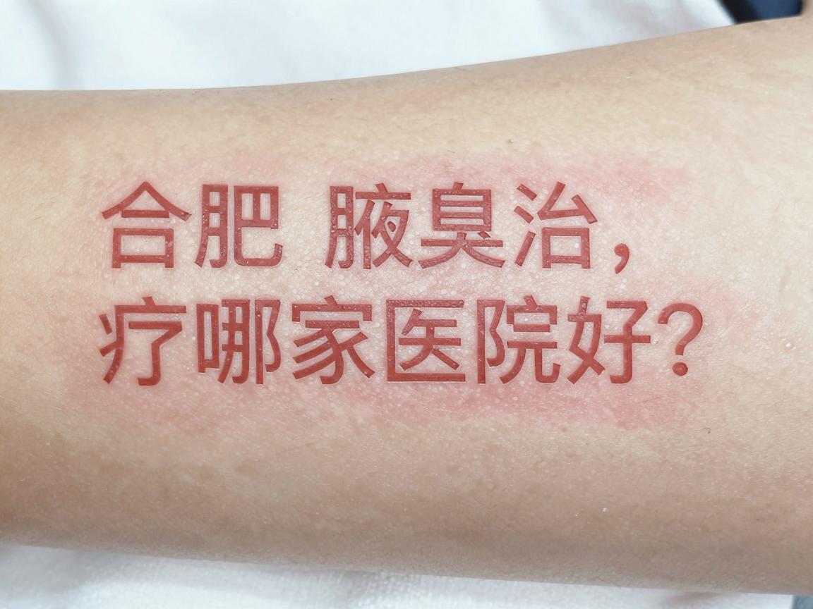 合肥腋臭治疗哪家医院好?合肥腋臭医院怎么选才靠谱? 合肥腋臭治疗哪家医院好?合肥腋臭医院怎么选才靠谱?