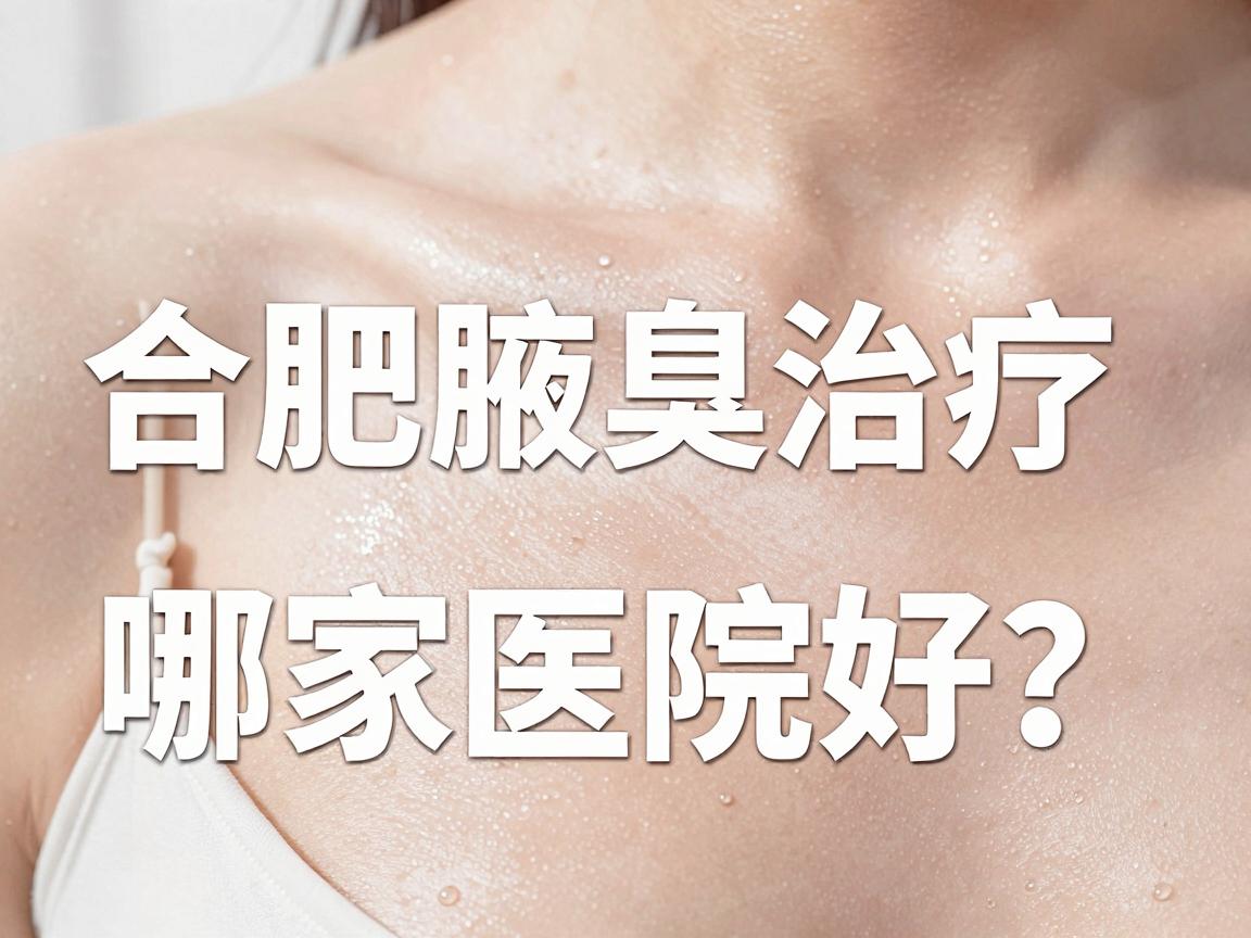 合肥腋臭治疗哪家医院好?专业解读腋臭治疗医院选择与护理要点 合肥腋臭治疗哪家医院好?专业解读腋臭治疗医院选择与护理要点