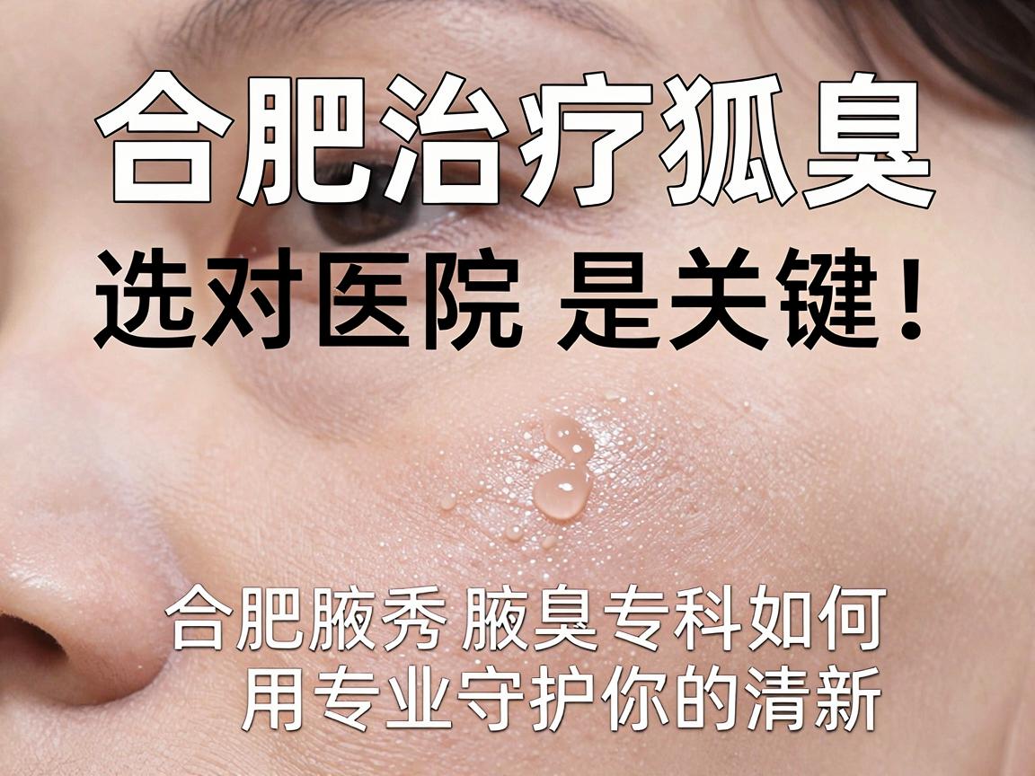 合肥治疗狐臭,选对医院是关键,合肥腋秀腋臭专科如何用专业守护你的清新 合肥治疗狐臭,选对医院是关键,合肥腋秀腋臭专科如何用专业守护你的清新