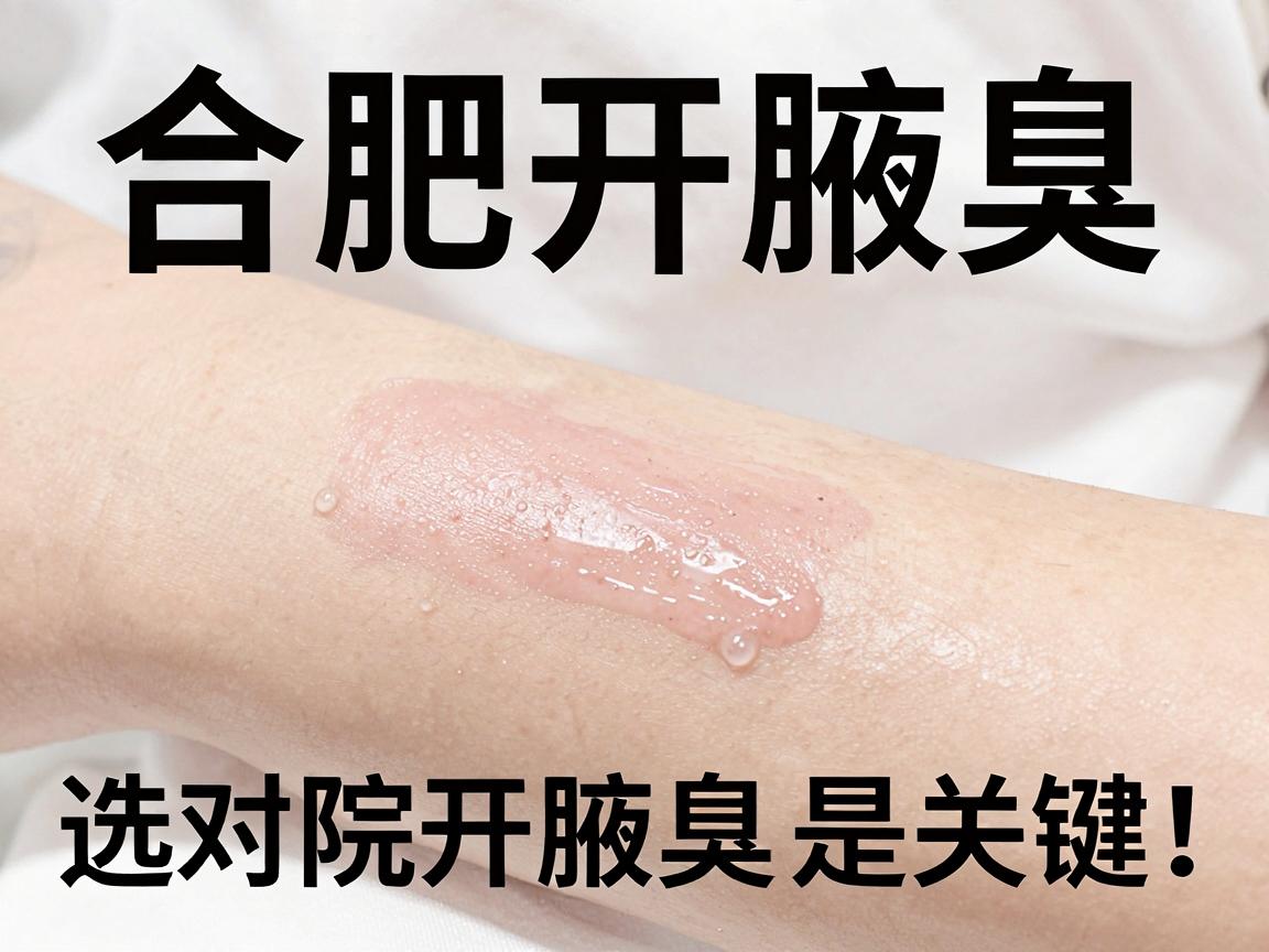 合肥开腋臭,选对医院开腋臭是关键,合肥腋秀开腋臭的避坑指南 合肥开腋臭,选对医院开腋臭是关键,合肥腋秀开腋臭的避坑指南