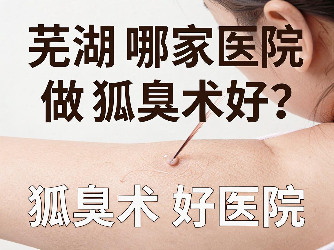 芜湖哪家医院做狐臭术好?揭秘选择狐臭术好医院的关键标准 芜湖哪家医院做狐臭术好?揭秘选择狐臭术好医院的关键标准