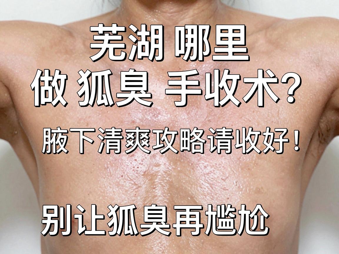 芜湖哪里做狐臭手术?这份腋下清爽攻略请收好!别让狐臭再尴尬 芜湖哪里做狐臭手术?这份腋下清爽攻略请收好!别让狐臭再尴尬