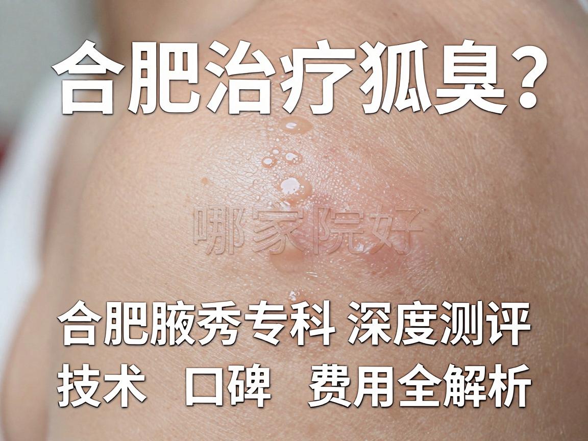合肥治疗狐臭哪家医院好?合肥腋秀专科深度测评,技术、口碑、费用全解析 合肥治疗狐臭哪家医院好?合肥腋秀专科深度测评,技术、口碑、费用全解析