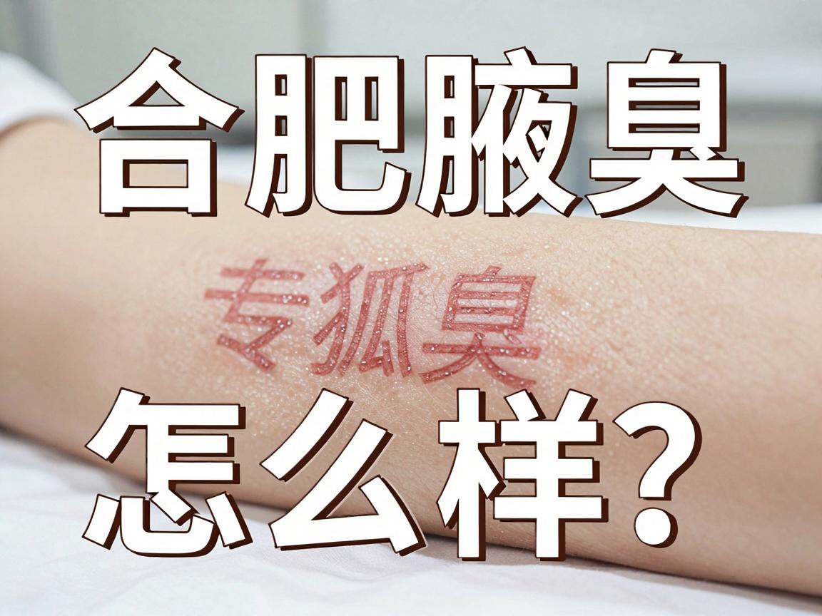 合肥看狐臭怎么样?合肥腋臭专科医院看狐臭,这些细节别忽略 合肥看狐臭怎么样?合肥腋臭专科医院看狐臭,这些细节别忽略