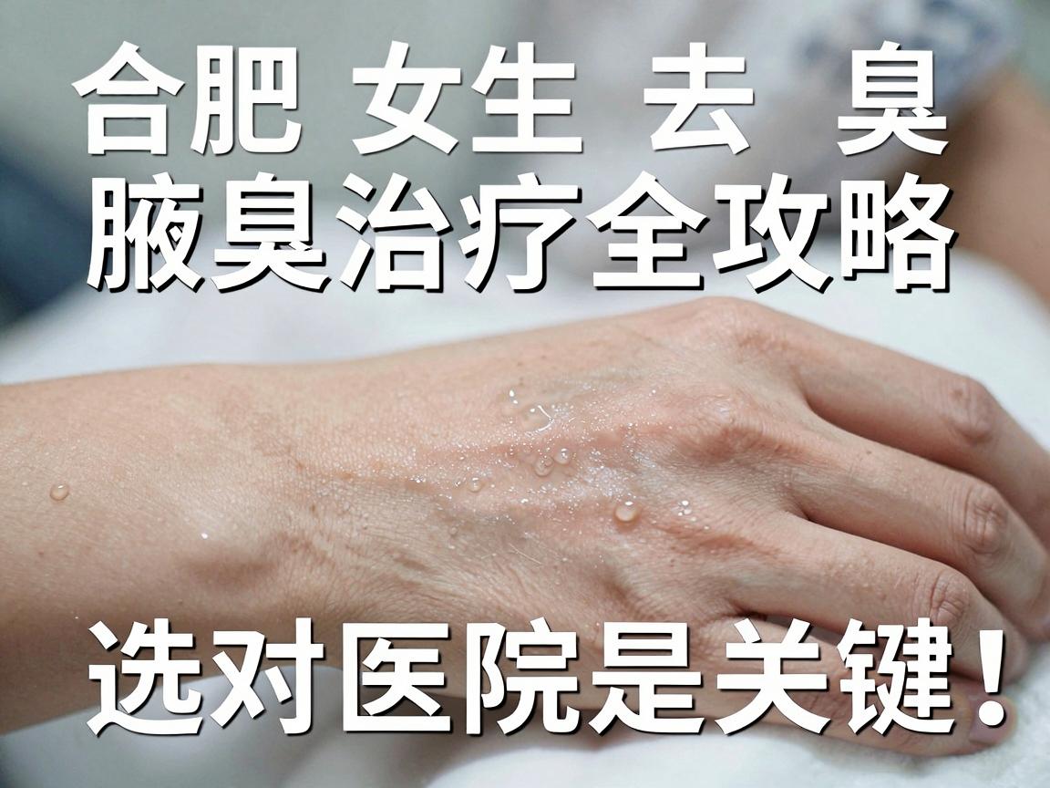 合肥腋臭治疗全攻略，女生去腋臭，选对医院是关键，告别腋臭烦恼
