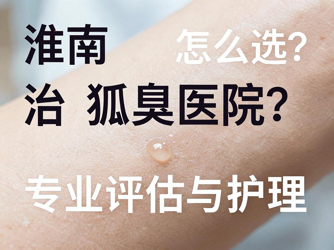 淮南治狐臭医院怎么选？治狐臭医院的专业评估与护理指南