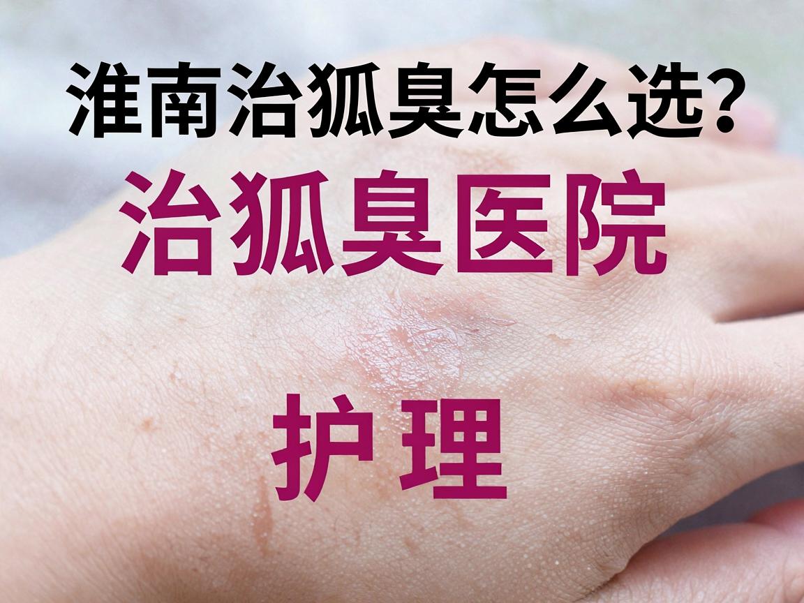 淮南治狐臭医院怎么选？治狐臭医院的专业评估与护理指南
