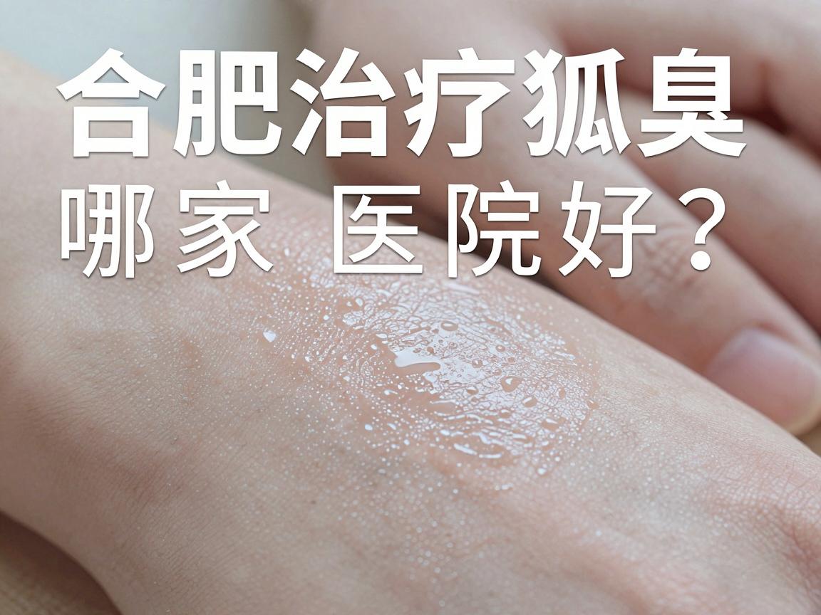合肥治疗狐臭哪家医院好？专家教你如何选对医院、少走弯路
