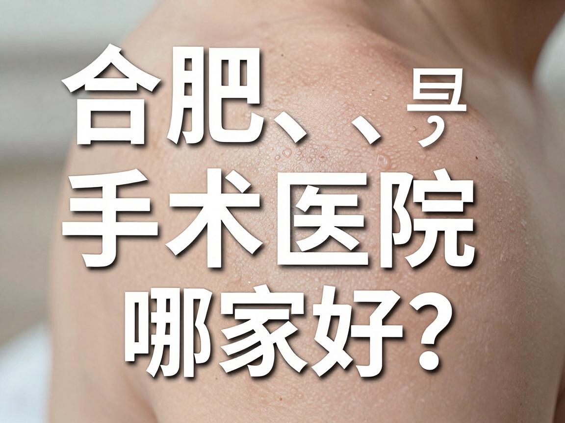 合肥腋臭手术医院哪家好?合肥腋臭手术医院选择避坑指南 合肥腋臭手术医院哪家好?合肥腋臭手术医院选择避坑指南