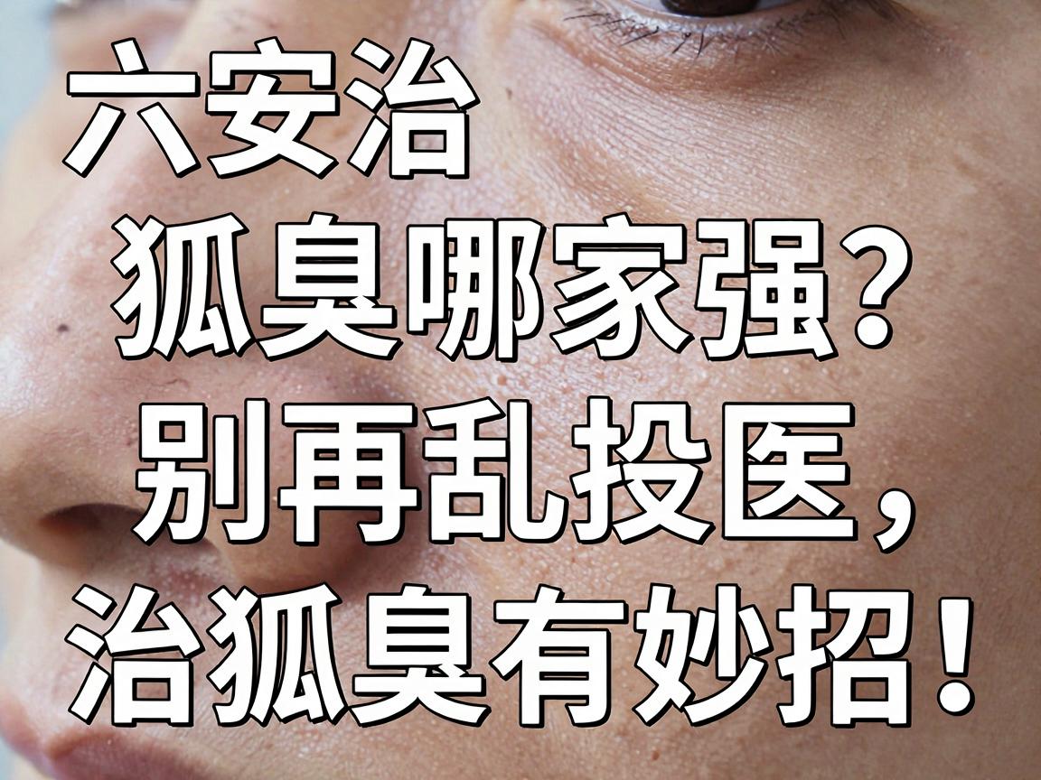 六安治狐臭哪家强?别再乱投医,这家医院治狐臭有妙招! 六安治狐臭哪家强?别再乱投医,这家医院治狐臭有妙招!