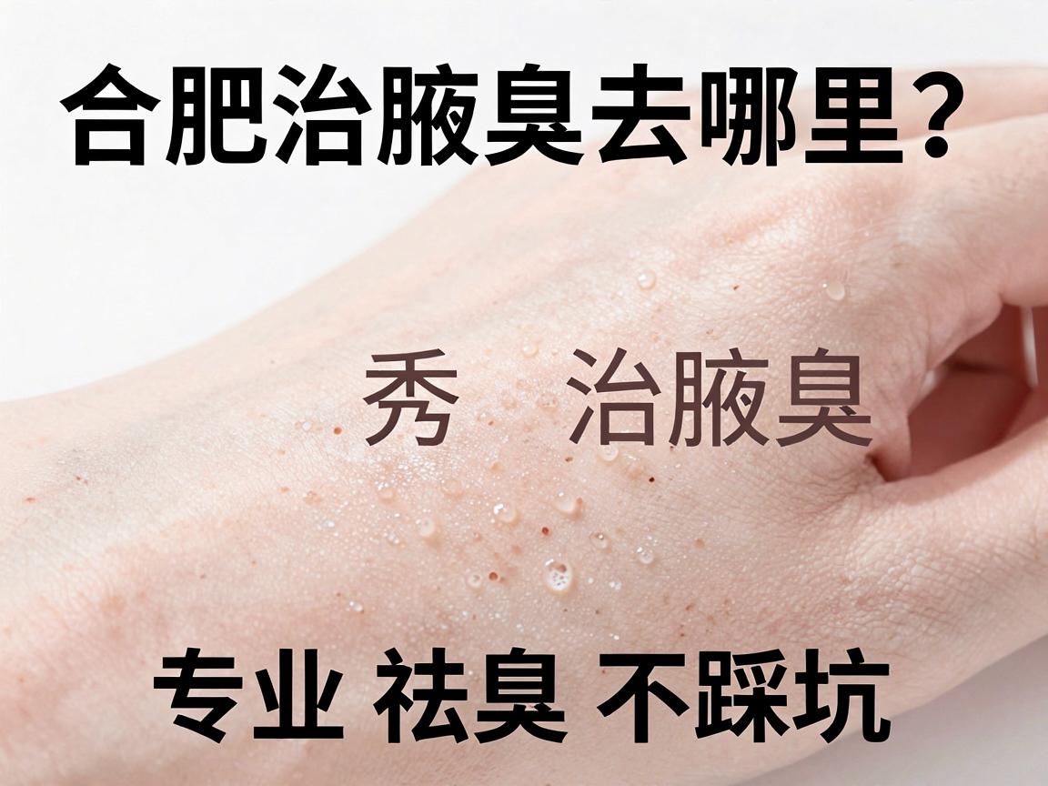 合肥治腋臭去哪里？合肥腋秀治腋臭，专业祛臭不踩坑