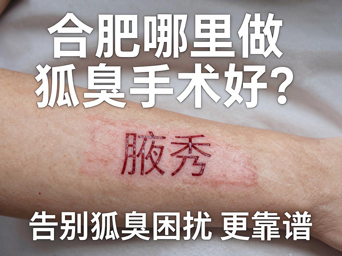 合肥哪里做狐臭手术好?选对合肥腋秀,告别狐臭困扰更靠谱 合肥哪里做狐臭手术好?选对合肥腋秀,告别狐臭困扰更靠谱