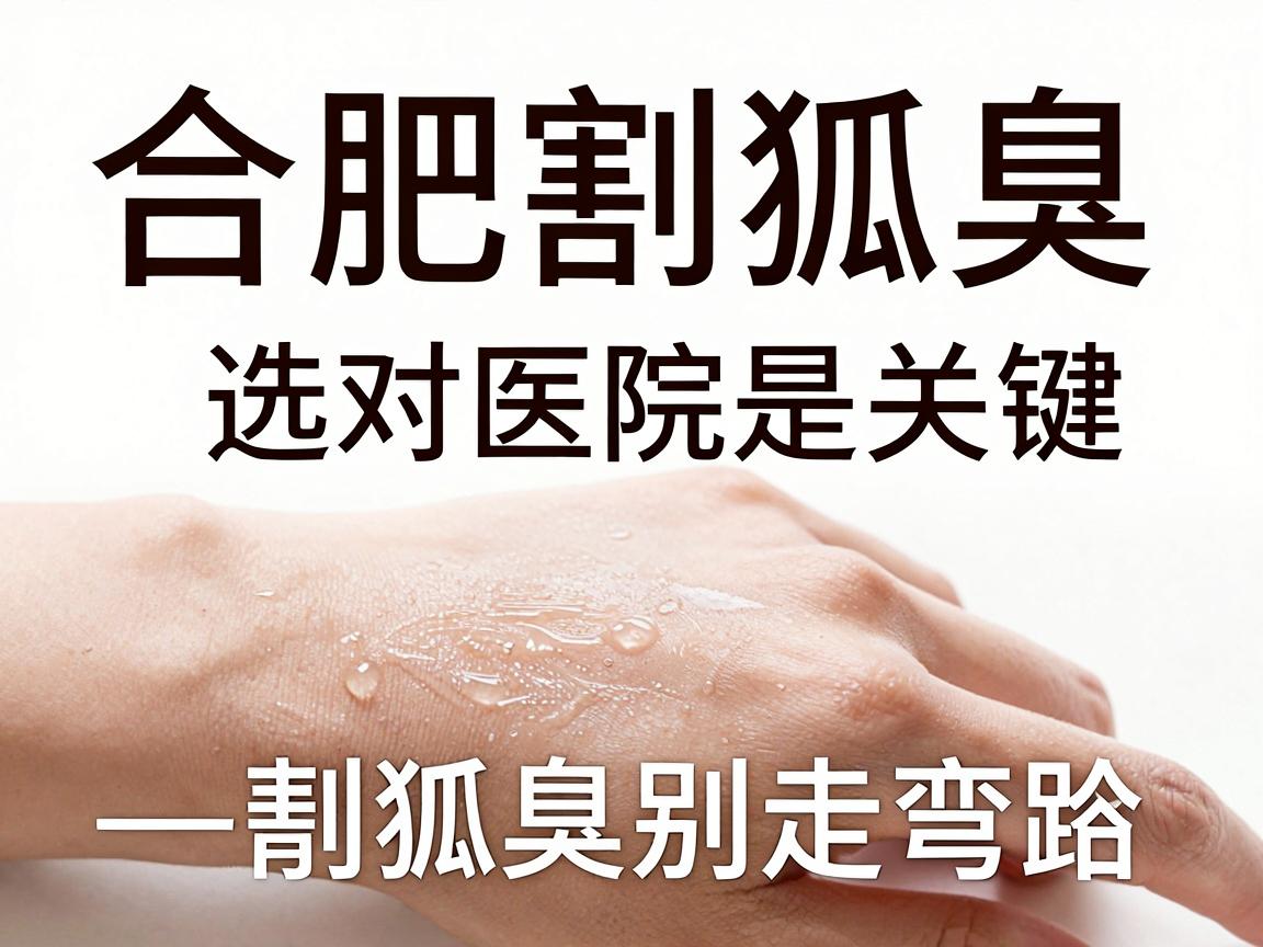 合肥割狐臭,选对医院是关键—割狐臭别走弯路 合肥割狐臭,选对医院是关键—割狐臭别走弯路