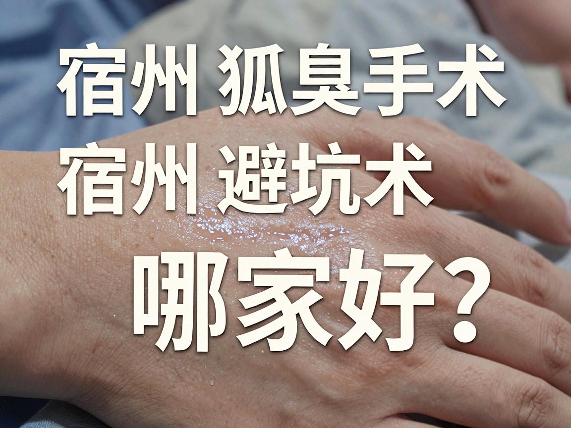宿州狐臭手术哪家好?一份宿州狐臭手术的详细避坑指南 宿州狐臭手术哪家好?一份宿州狐臭手术的详细避坑指南