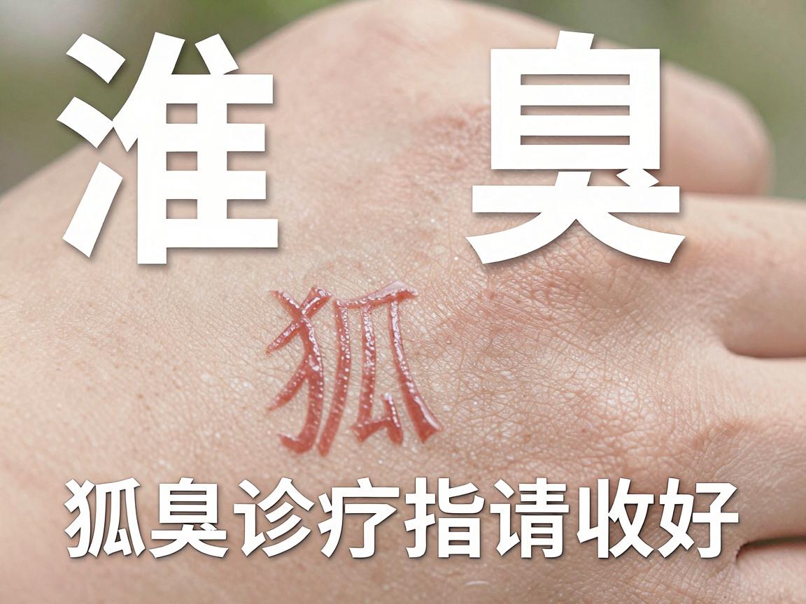 淮南看狐臭，专业医院怎么选？这份狐臭诊疗指南请收好