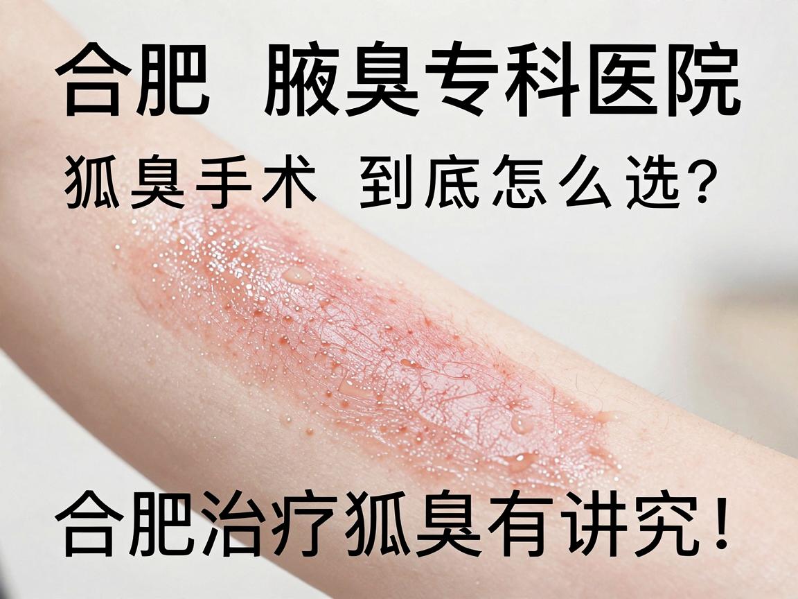 合肥腋秀腋臭专科医院,狐臭手术到底怎么选?合肥治疗狐臭有讲究! 合肥腋秀腋臭专科医院,狐臭手术到底怎么选?合肥治疗狐臭有讲究!